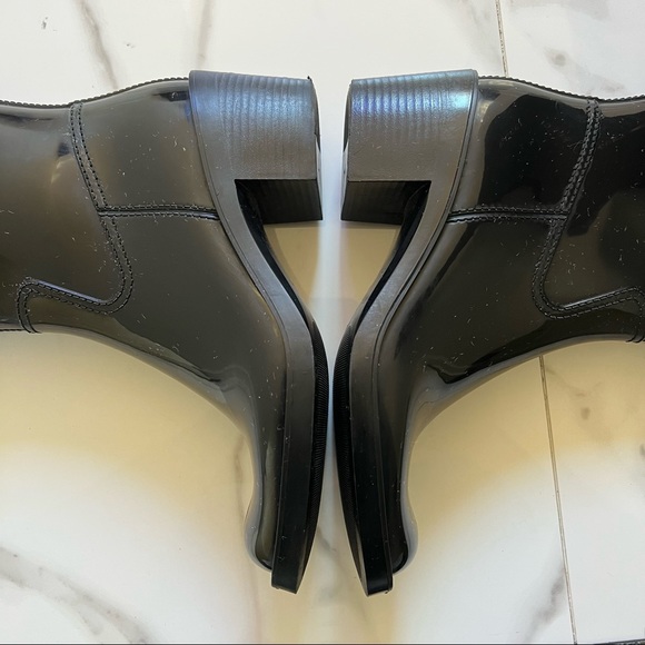 🖤 EUC🖤 GUCCI Interlocking G Logo Rubber Rainboots ~ 38 - Picture 6 of 13